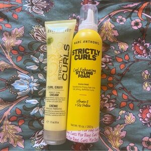 Marc Anthony Strictly Curls Styling Foam & Perfect Curl Cream